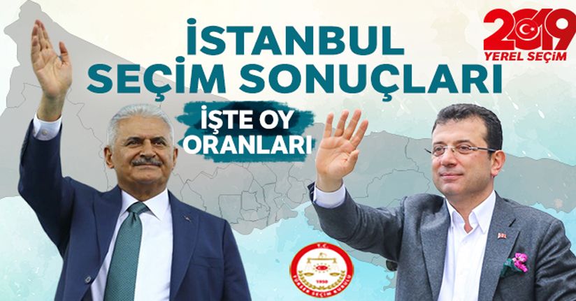 23 Haziran 2019 İstanbul Seçim Sonuçları