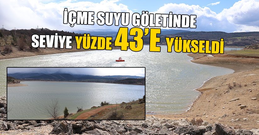 İçme Suyu Göletinde Seviye Yüzde 43’e Yükseldi