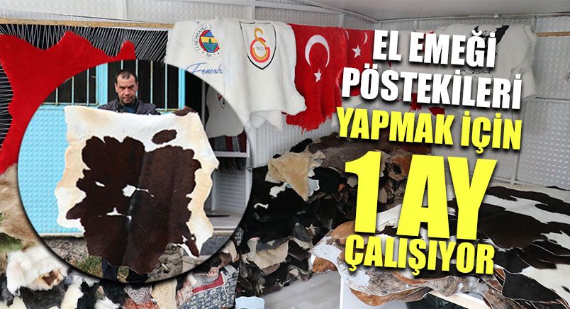 El Emeği Pöstekileri Yapmak İçin 1 Ay Çalışıyor