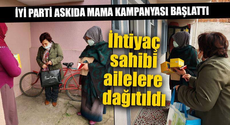 İYİ Parti Askıda Mama Kampanyası Başlattı