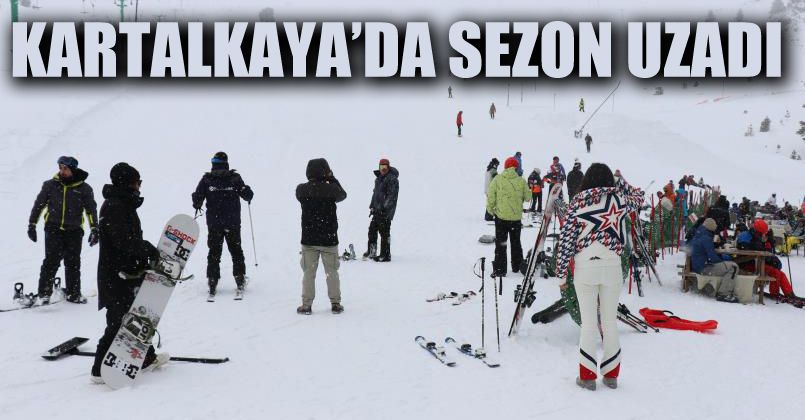 Kartalkaya sezonun en güzel günlerini yaşıyor