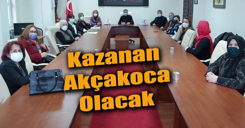 Akçakoca’da kadın kooperatiflerini güçlendirme toplantısı yapıldı