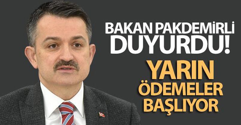 Yarın İtibariyle Mazot ve Gübre desteği ödemeleri başlıyor