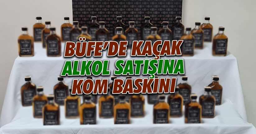 Kaynaşlı'da kaçak alkol operasyonu