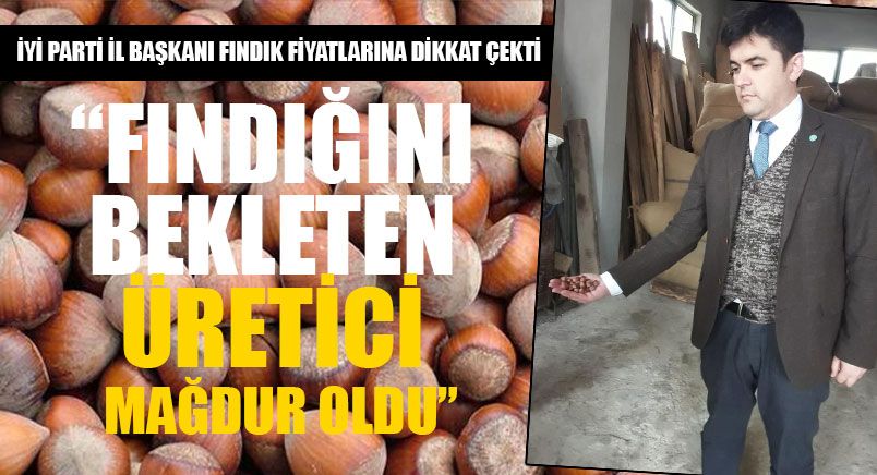 Fındığını Bekleten Üretici Mağdur Oldu