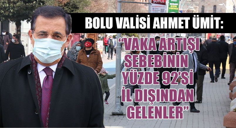 Vaka Artışının Sebebini Vali Böyle Açıkladı