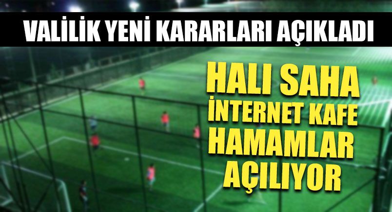 Valilik Yeni Kararları Açıkladı