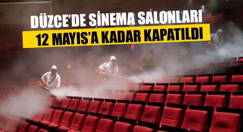 Sinema Salonları 12 Mayıs'a Kadar Kapatıldı