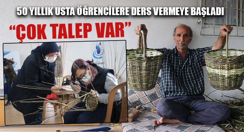 50 Yıllık Usta Yeni Ustalar Yetiştirmeye Başladı