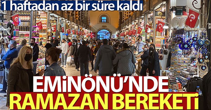Eminönü'nde Ramazan bereketi