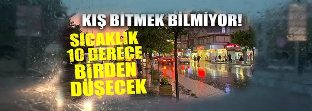 İki Gün İçinde Sıcaklık 10 Derece Birden Düşecek