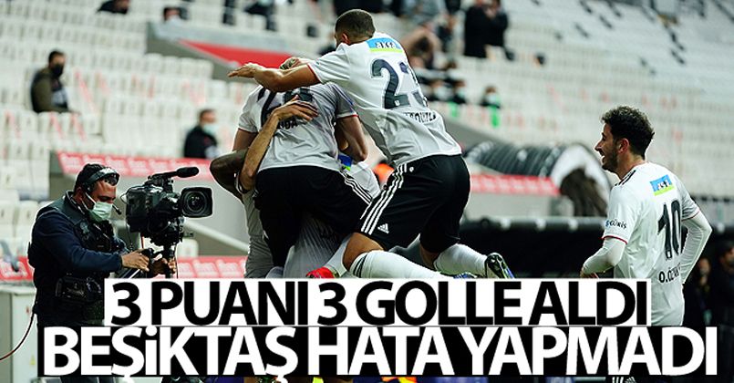 Beşiktaş: 3 - Aytemiz Alanyaspor: 0