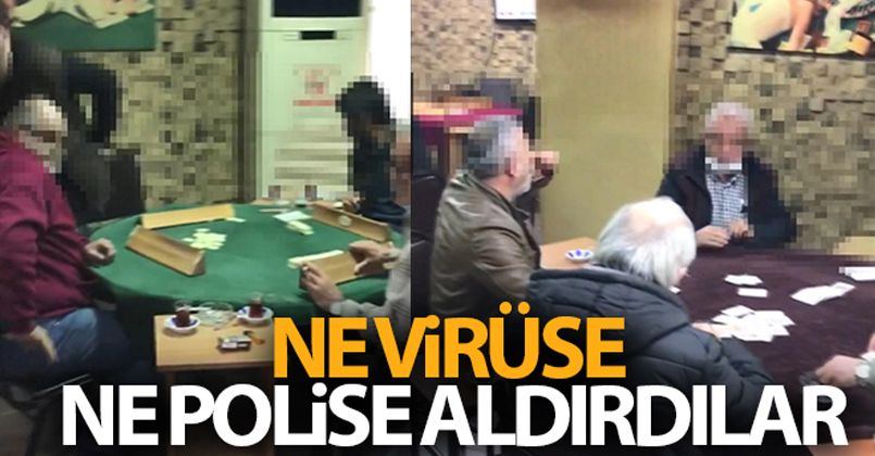 Ne virüse ne polise aldırdılar