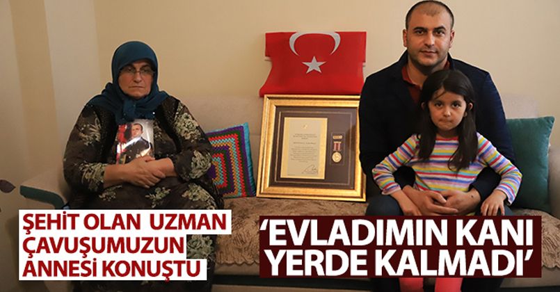 Evladımın kanı yerde kalmadı