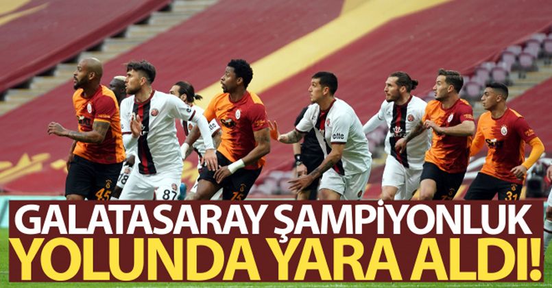 Galatasaray: 1 - Fatih Karagümrük: 1