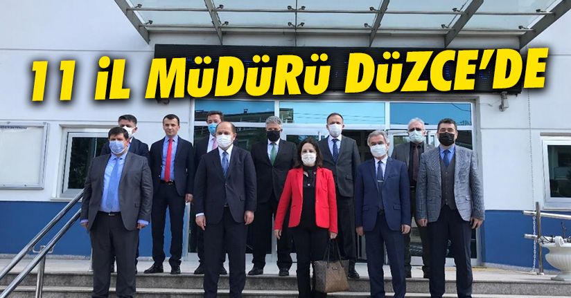 SGK il müdürleri toplantısı Düzce’de yapıldı