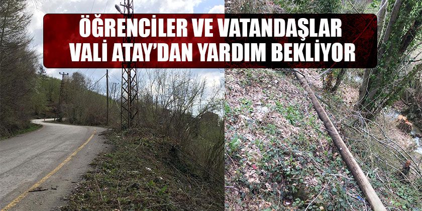 Yıkılan Direkler Öğrencileri Mağdur Ediyor