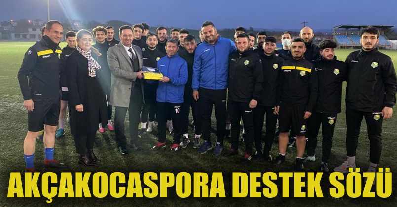 Başkan Yanmaz’dan Akçakocaspora Destek