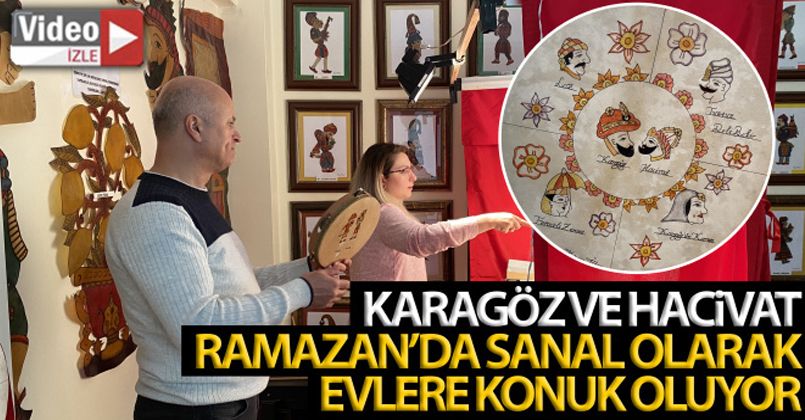 Karagöz - Hacivat çekişmesi, bu Ramazan pandemi nedeniyle sosyal medyaya taşındı