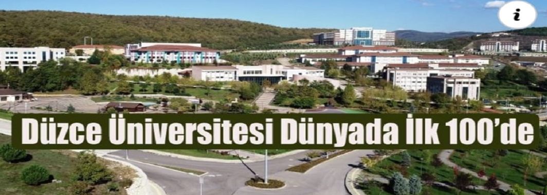 Düzce Üniversitesi Dünyada İlk 100’de