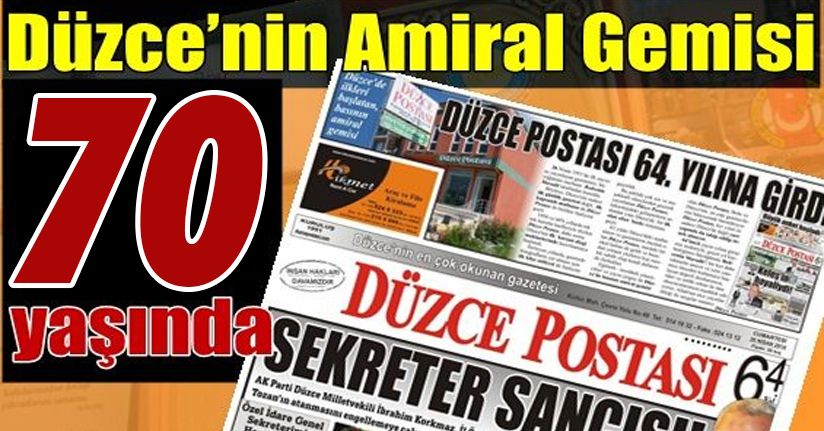 Düzce Postası 70. yaşında