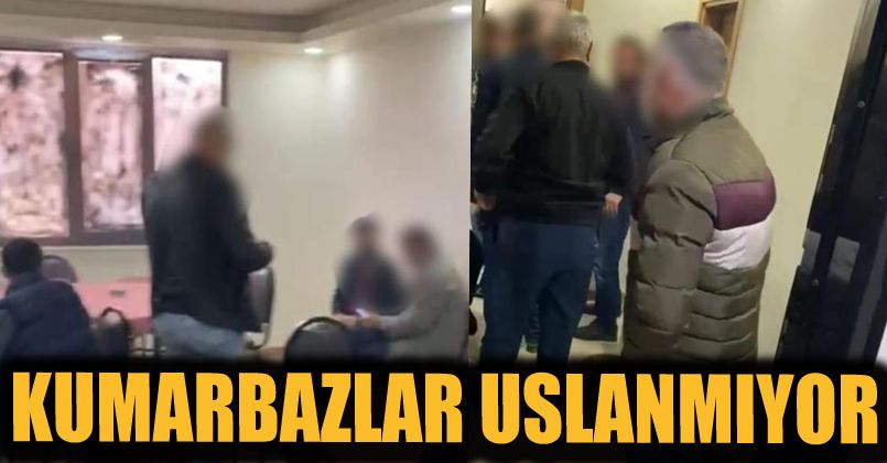 Yasağı deldiler, kahvehanede oyun oynarken polise yakalandılar