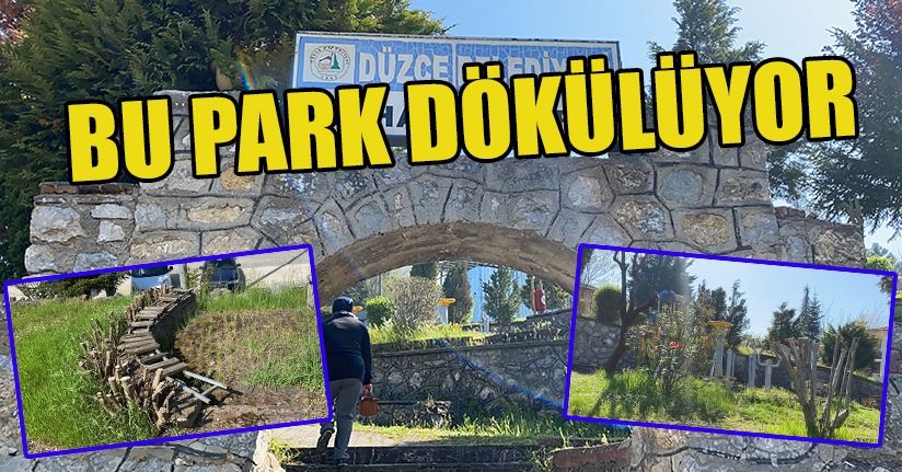 Antik şehir Konuralp’e bu park yakışmıyor