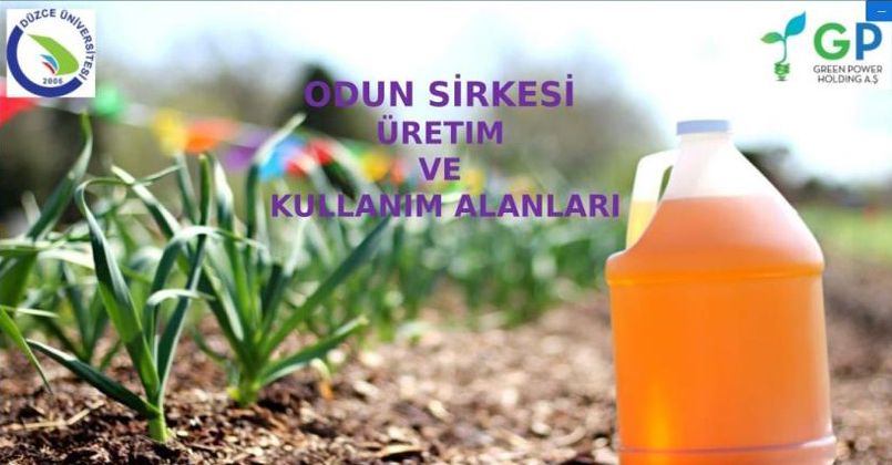 Odun sirkesi online panelde katılımcılara anlatıldı