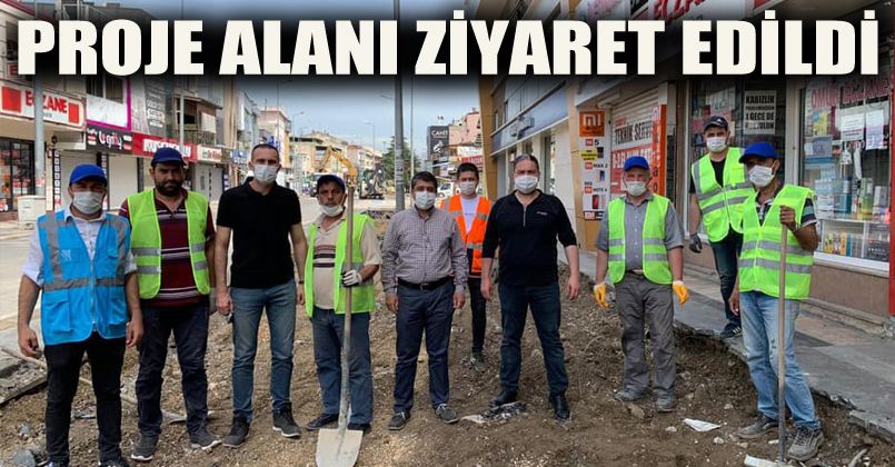 Ak Parti Meclis Grubu Proje Alanını Ziyaret Etti