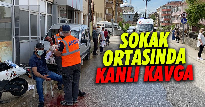 Yabancı uyruklu şahsıların kavgası kanlı bitti