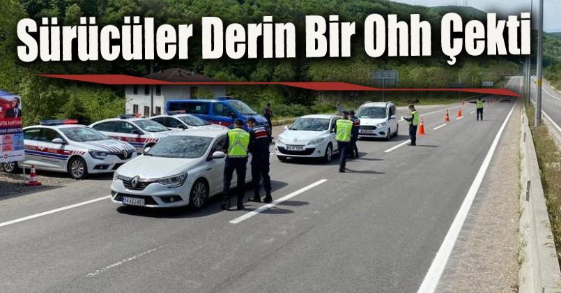 Bu kez ceza için durdurmadılar