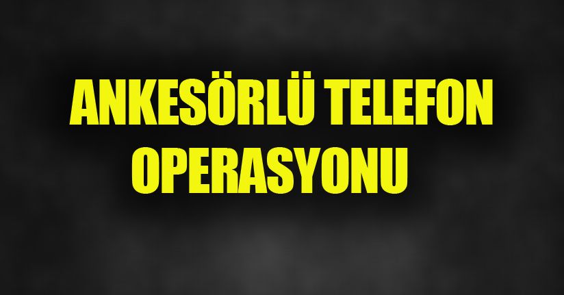 Fetö PDY Operasyonu 