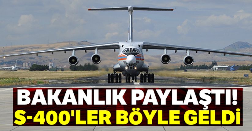 S-400'ler Böyle Geldi