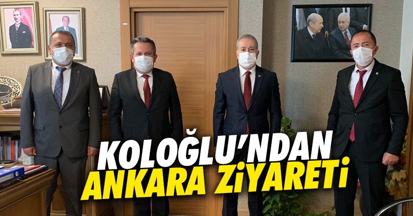 Koloğlu'ndan ve Caboğlu'ndan Ankara ziyareti