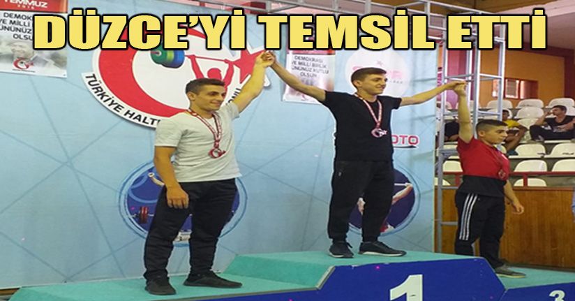 Hasan Kesek halterde Türkiye ikincisi oldu