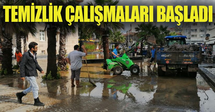 Akçakoca'da Temizlik Başladı