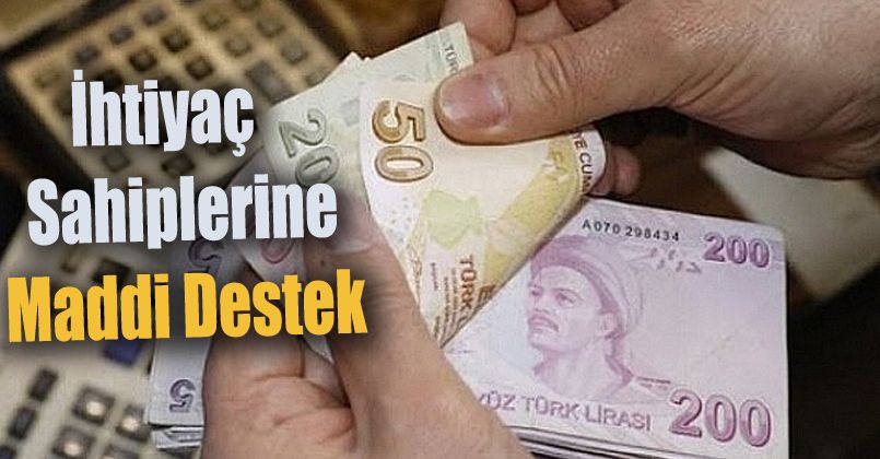 İhtiyaç Sahiplerine Maddi Destek