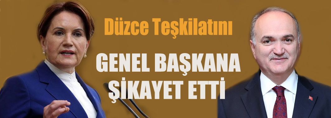 Faruk Özlü Yeni Logoyu Beğenmeyen İYİ Partilileri Şikayet Etti