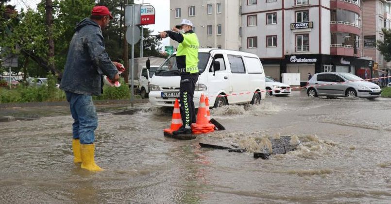 Bolu’da, metrekareye 10,4 litre yağmur düştü
