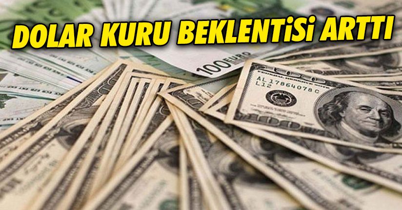 Yılsonu dolar kuru beklentisi ve büyüme beklentisi arttı