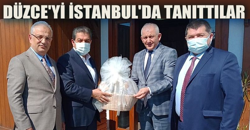 Düzce'yi İstanbul'da Tanıttılar