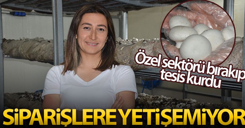 Özel sektörü bırakıp tesis kurdu: Siparişlere yetişemiyor