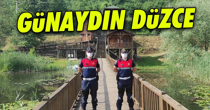 Jandarma ekipleri Efteni gölünde nöbette