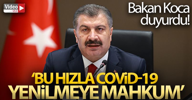 Bakan Koca'dan 1 milyon 538 bin 144 doz aşı paylaşımı