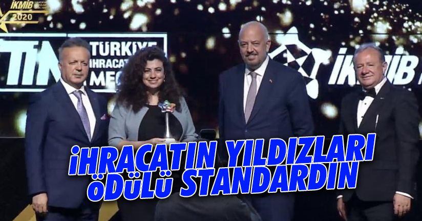 Standard Profil Grubu’na İhracatın Yıldızları ödülü