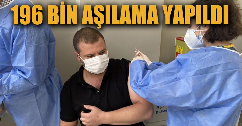 Düzce’de 196 bin aşılama yapıldı