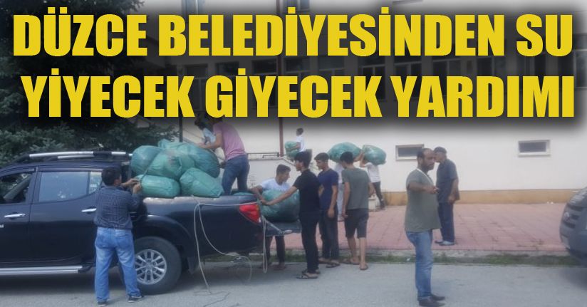 Selzedelere yardım eli