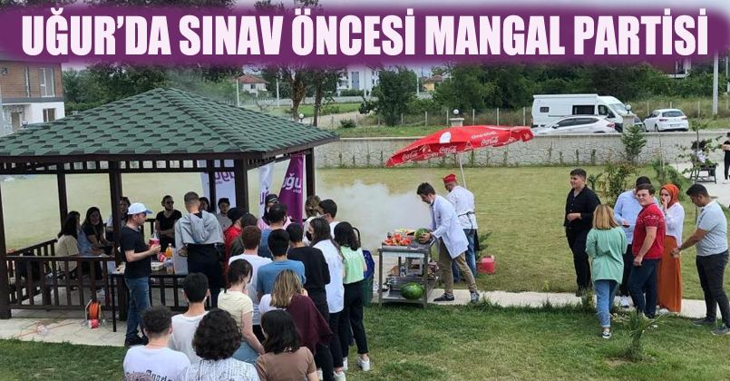 Uğurlu öğrenciler YKS öncesi stres attı