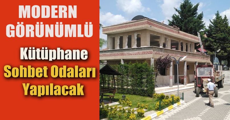 Kaynaşlı'da Cami Şadırvanında Tadilat