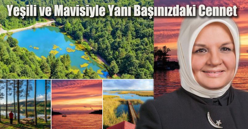 Ayşe Keşir Yeşili ve Mavisiyle Yanı Başınızdaki Cennet